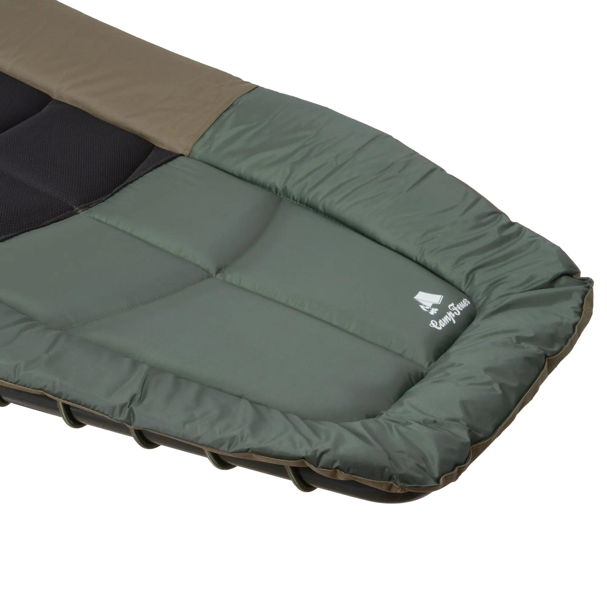 Karpfenliege XXL, 200 x 81 x 41-98 cm, Campingliege, faltbares Feldbett 7/10
