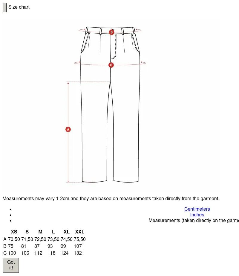 Pantalon de golf coupe droite homme Iron Cherry Rouge 7/7