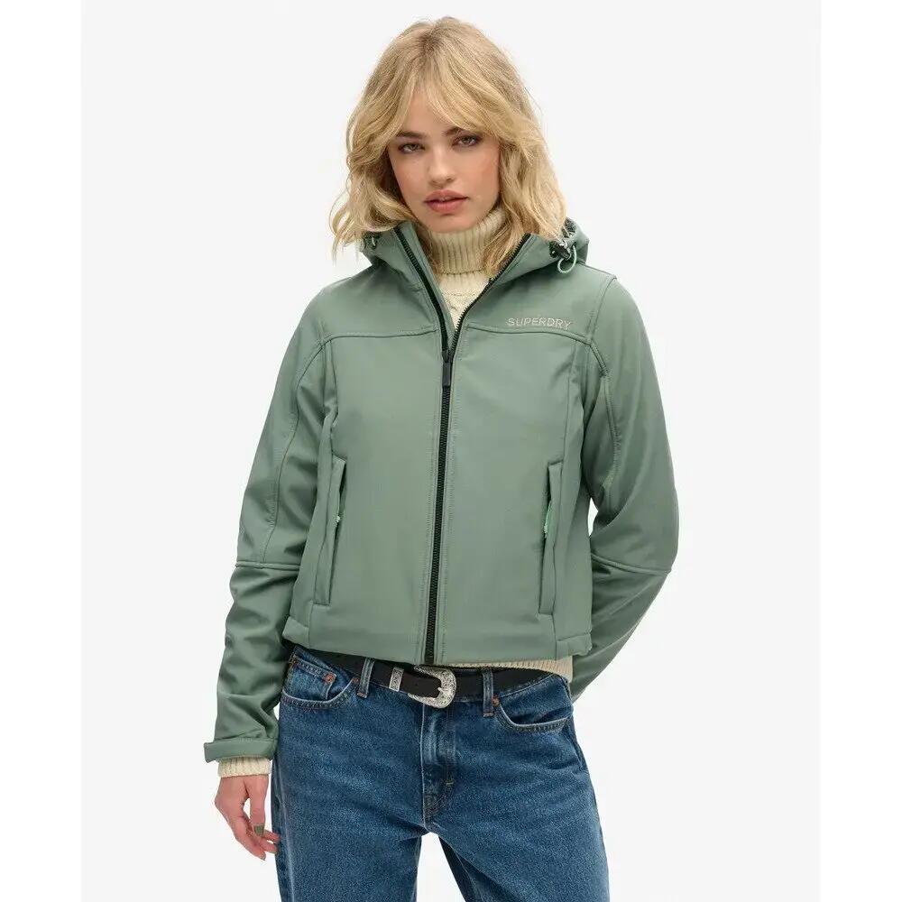 Wanderjacke mit Kapuze aus Softshell 4/7