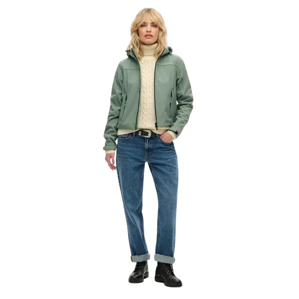 Wanderjacke mit Kapuze aus Softshell 2/7