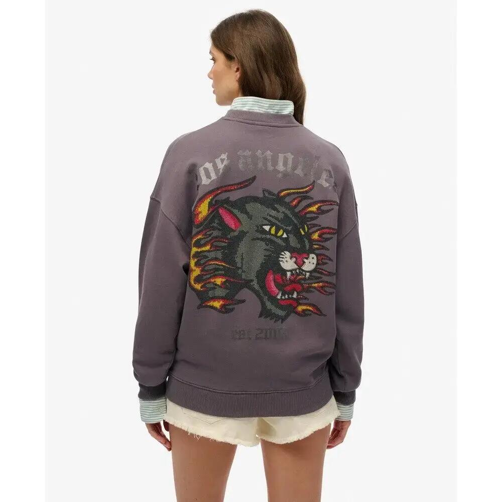 Rundhalsausschnitt Old School Tattoo Os Sweatshirt 5/7