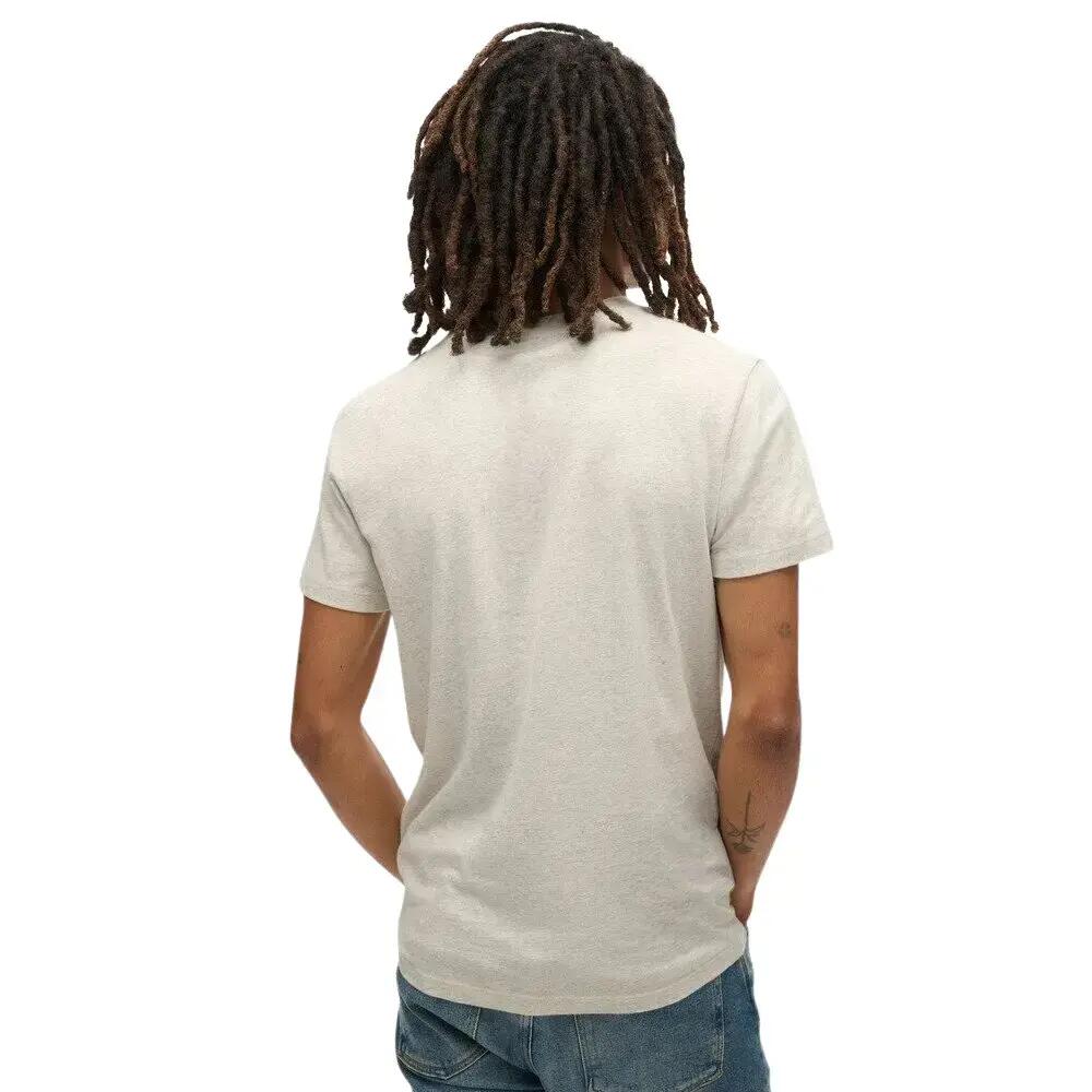 T-shirt Gris Chiné Homme Superdry Vintage Logo - L 4/6