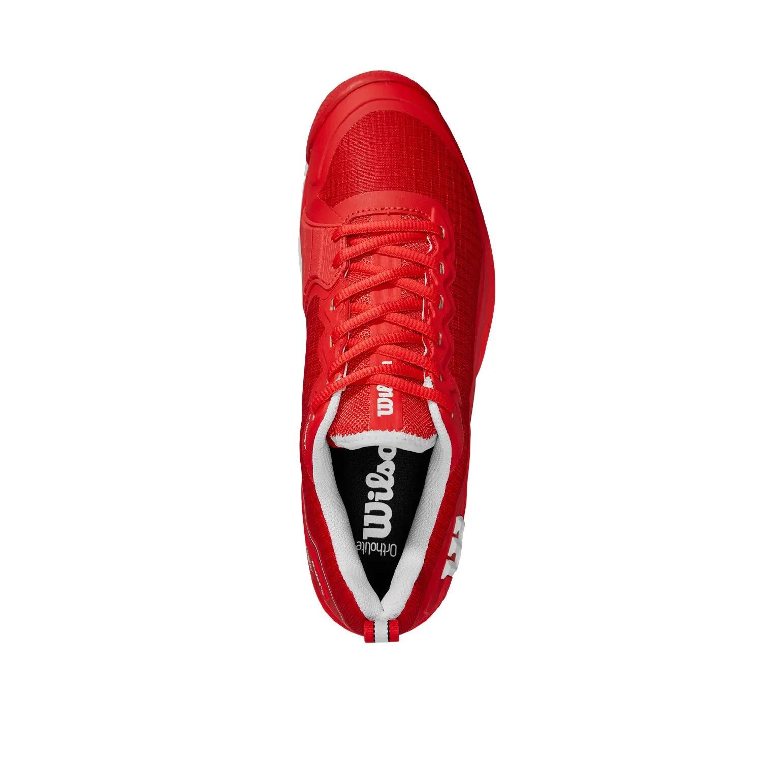 Chaussures sport Wilson Rush Pro 4.5 Clay rouge 5/6