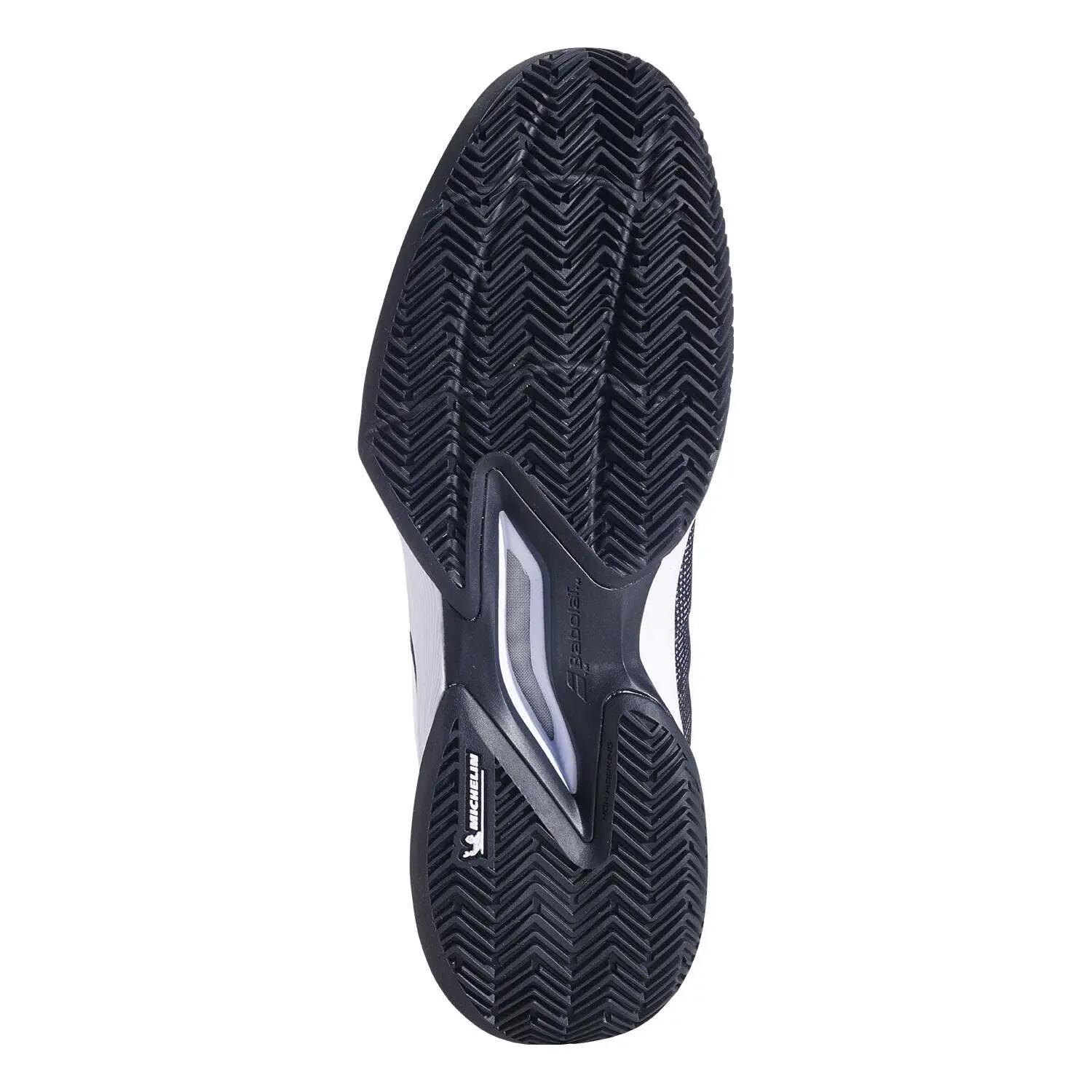 babolat Chaussures JET TERE 2 CLAY pour Homme — tige mixte en mesh et 4/5