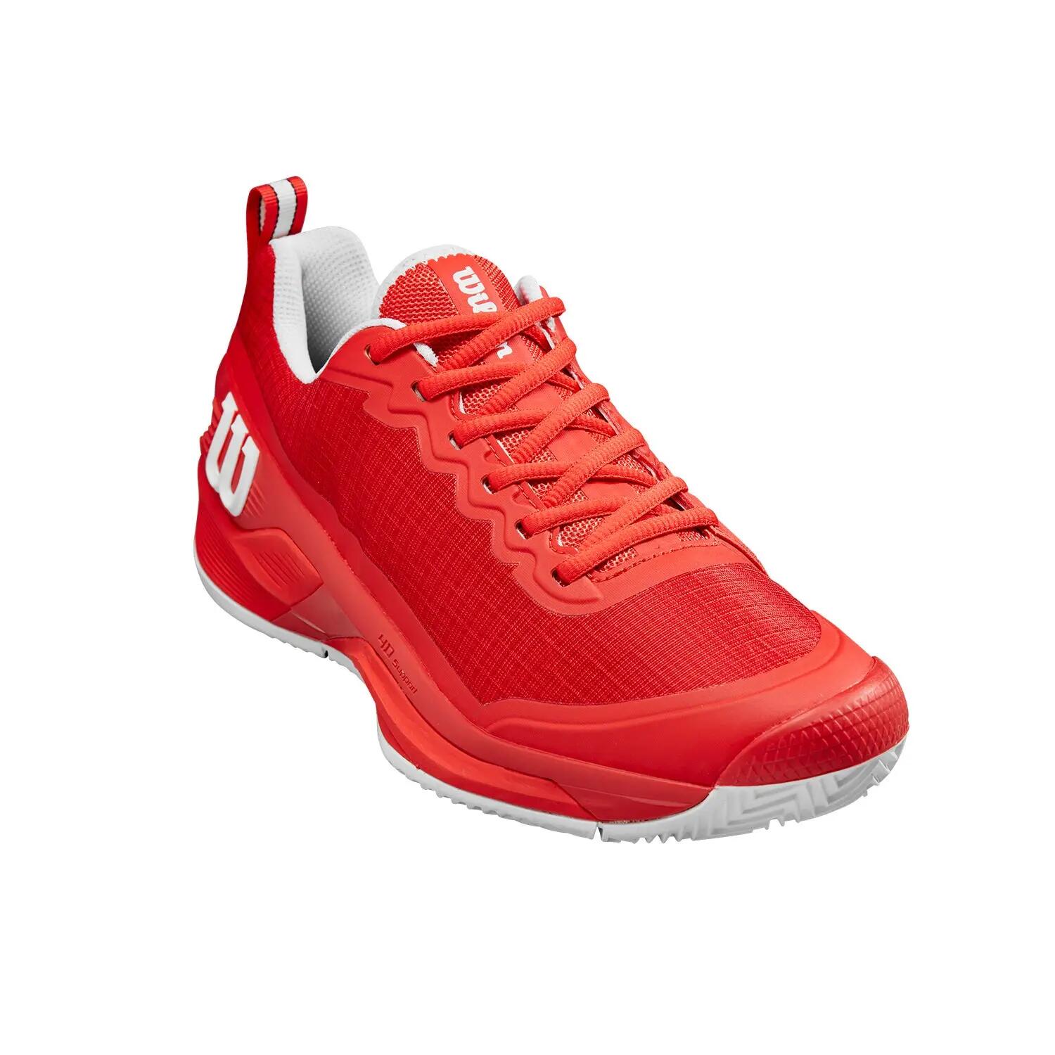 Chaussures sport Wilson Rush Pro 4.5 Clay rouge 2/6