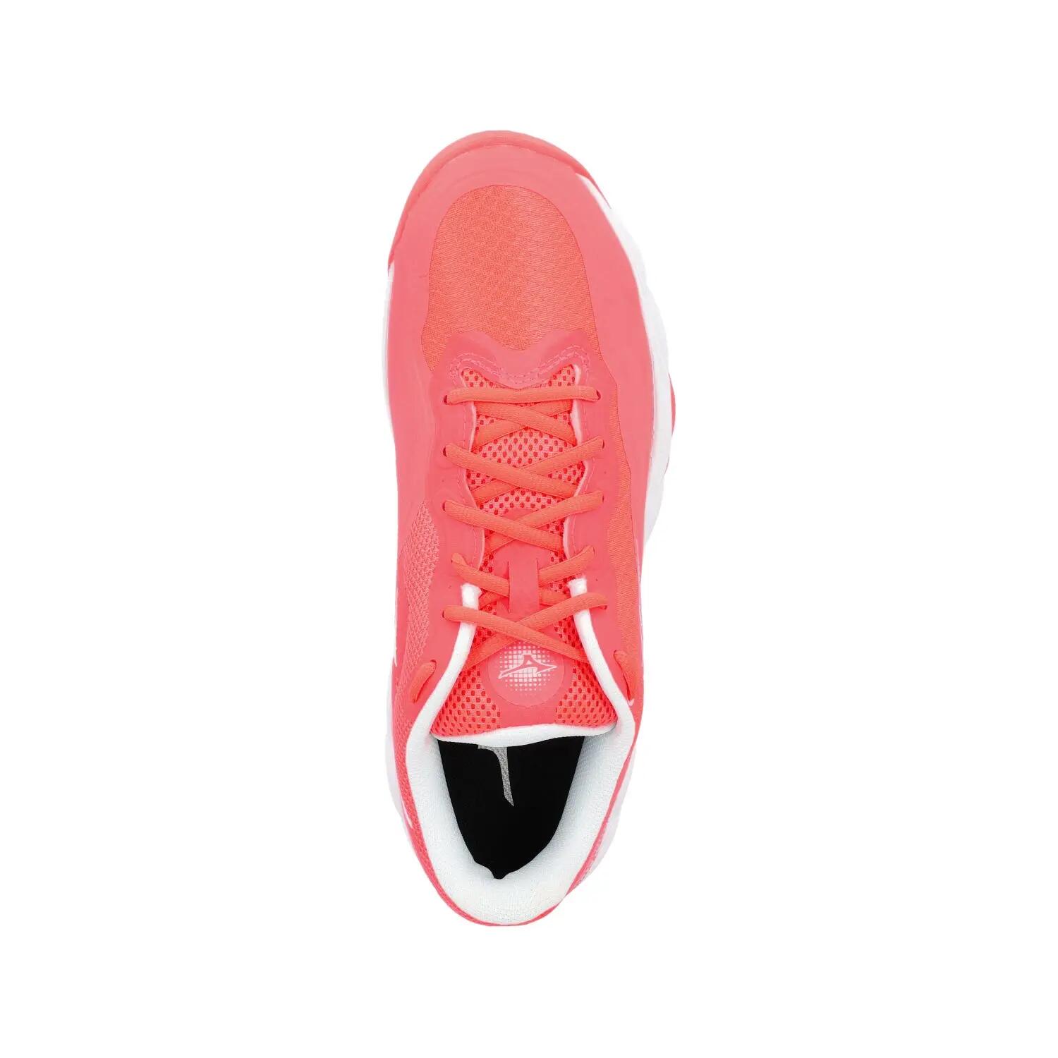 Zapatillas Mizuno Wave Enforce Court Clay Coral Blanco Mujer 5/6