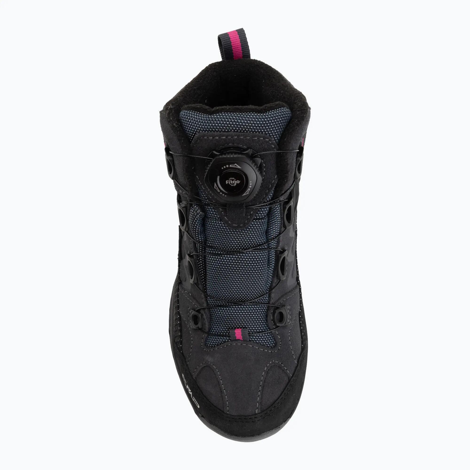 CMP Kiruna Mid Fitgo Fleece Wp gyermek túrabakancs 5/15