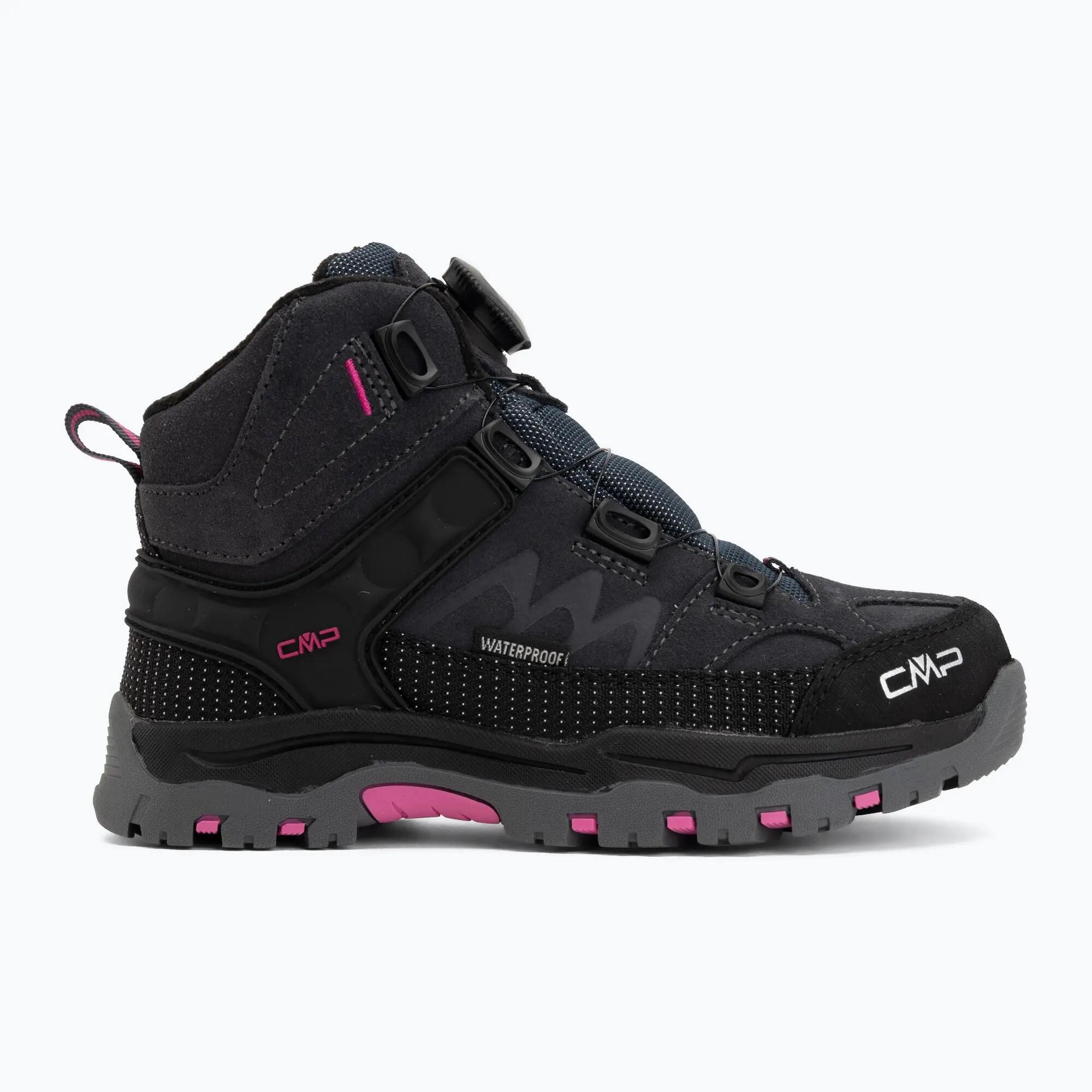 CMP Kiruna Mid Fitgo Fleece Wp gyermek túrabakancs 2/15