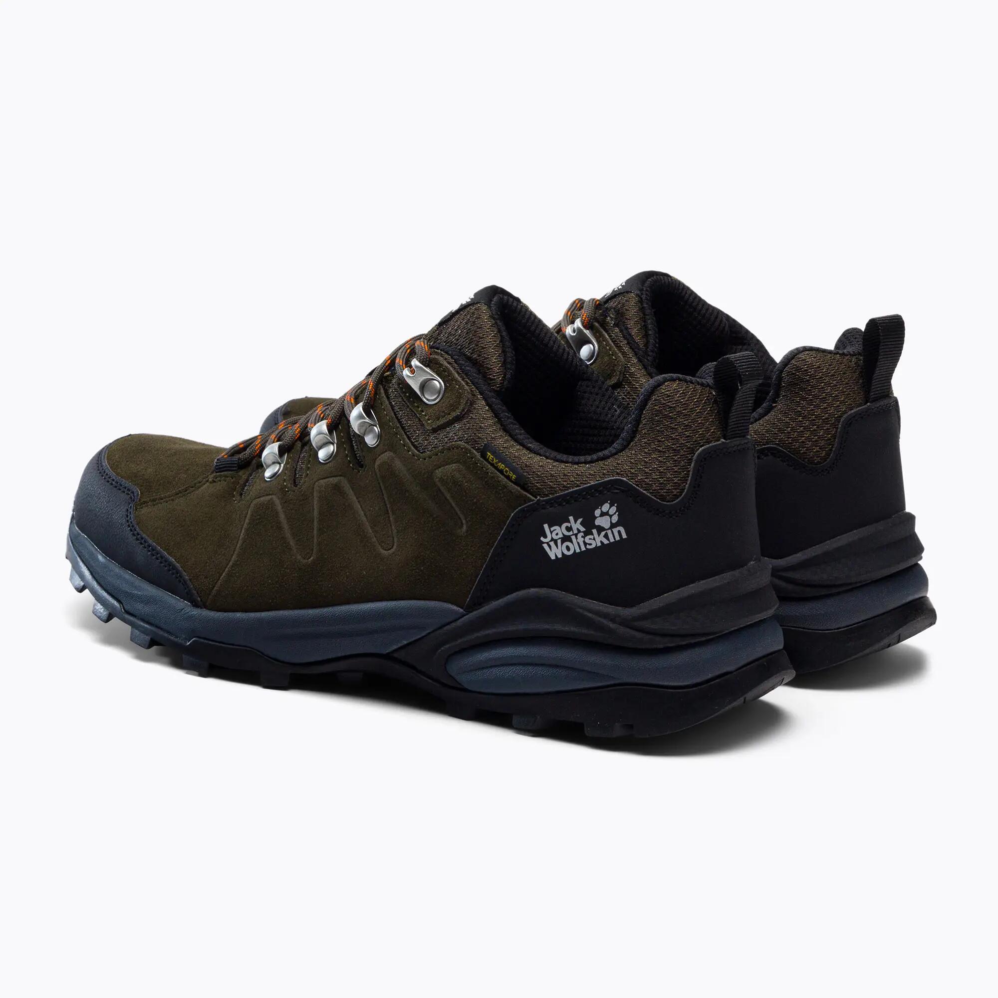 Herren trekking Schuhe Jack Wolfskin Refugio Texapore 5/7