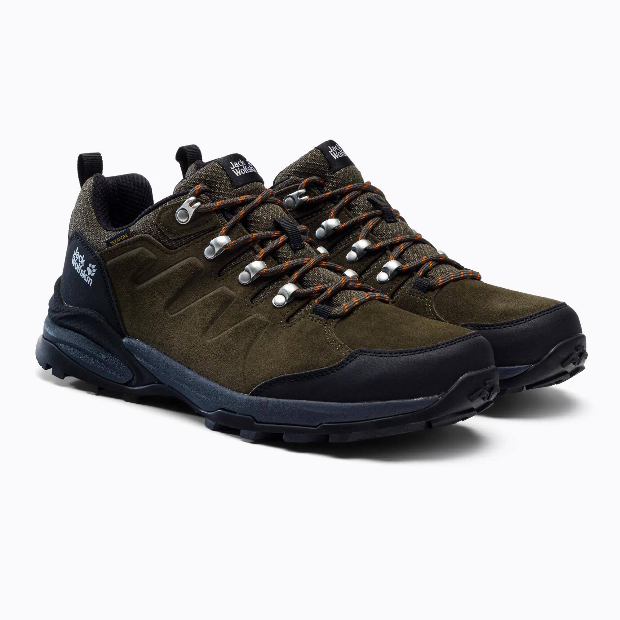 Herren trekking Schuhe Jack Wolfskin Refugio Texapore 3/7