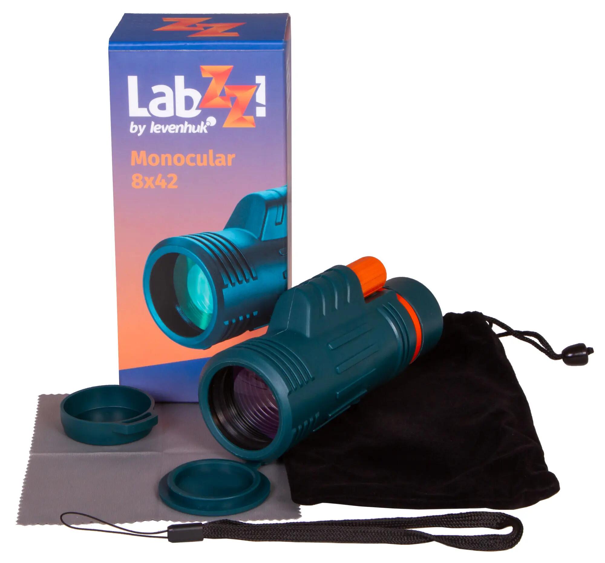 Monoculair - Outdoor - Kinderen - Levenhuk LabZZ MC4 - Compact 8x - Zwart 2/15