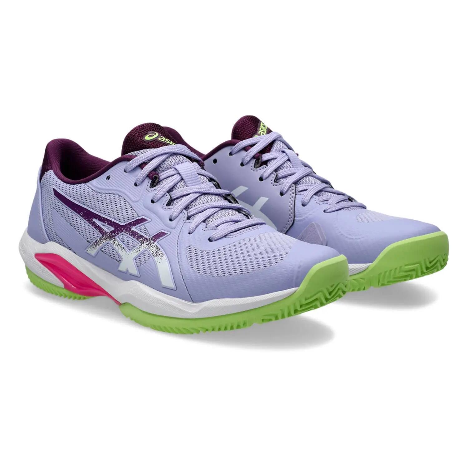 Asics Solution Swift FF 2 Womens Blue Padel Shoes 3/5