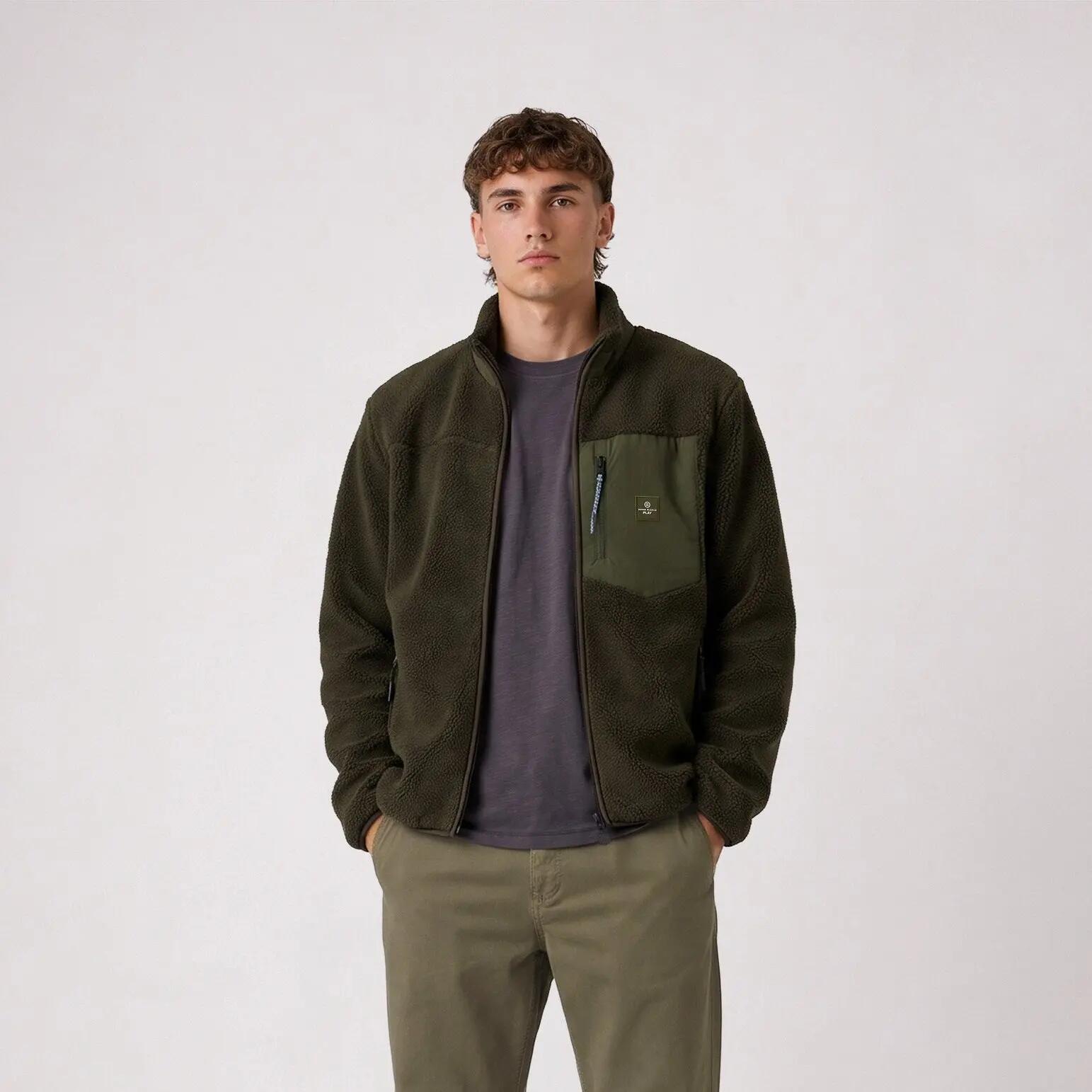 Veste polaire vert militaire Toronto SBPLAY 2/6