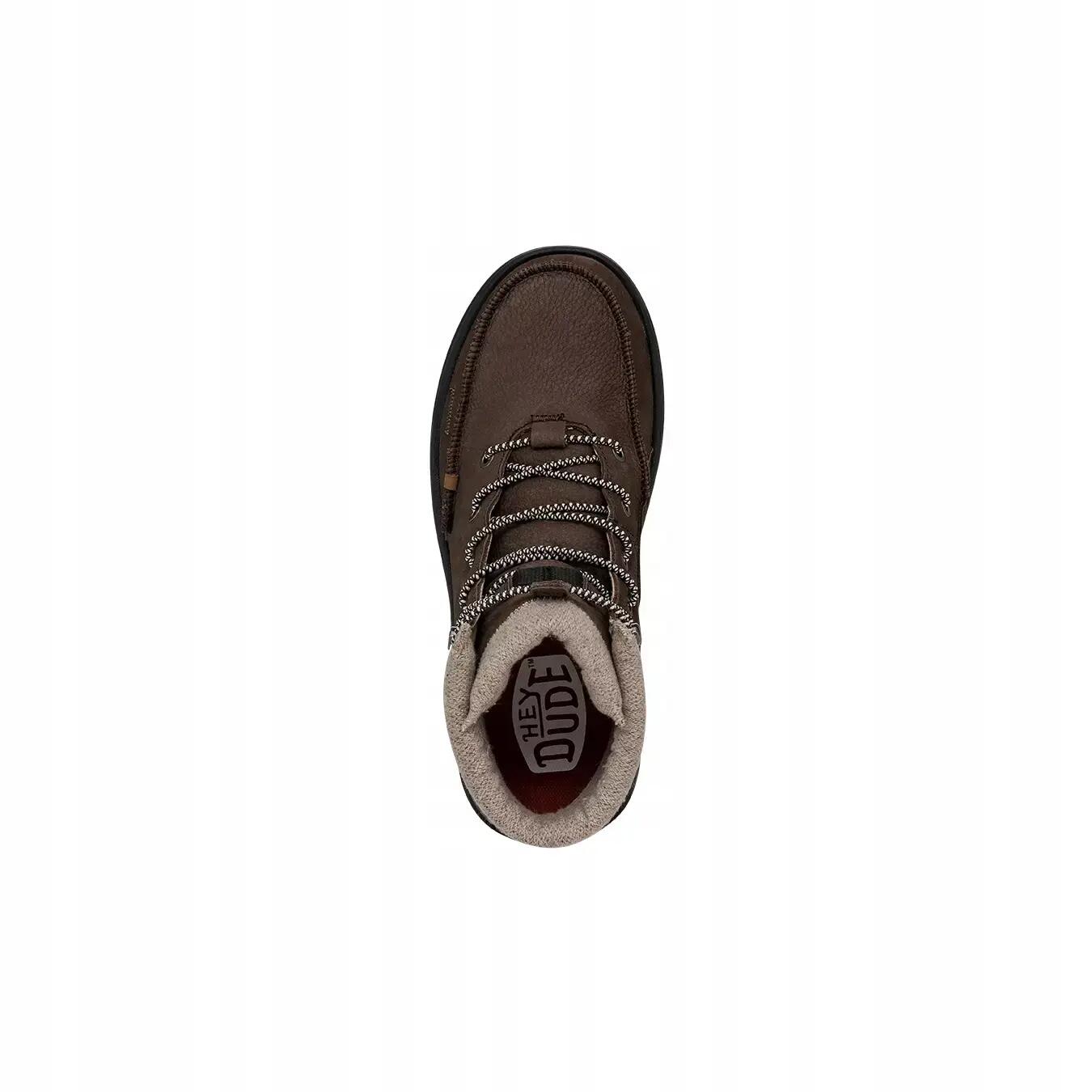 HeyDude Męskie Buty zimowe Bradley Boot Leather 6/6