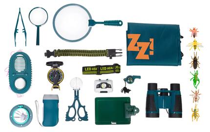 Kit für Entdeckung und Überleben Levenhuk LabZZ SK30 - schwarz