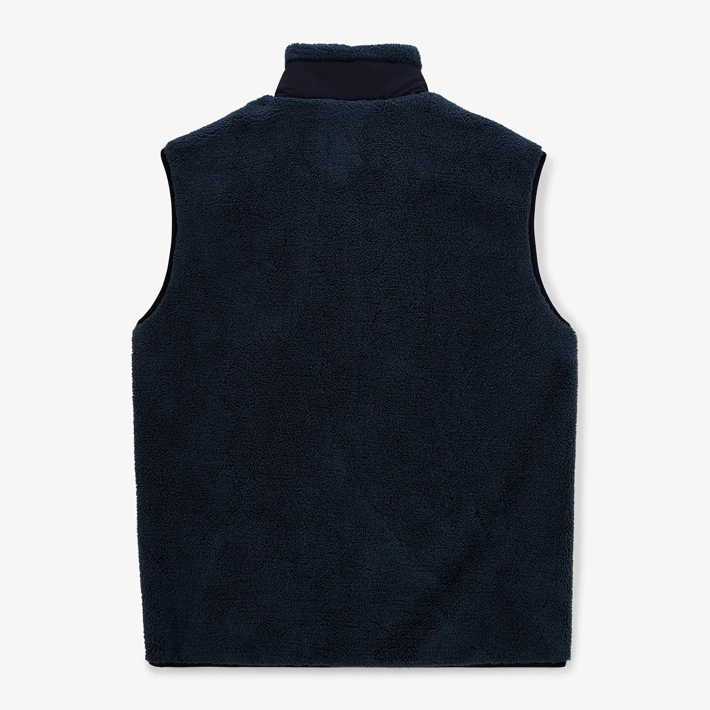 Mouwloze fleecejas Montreal blauw 3/6