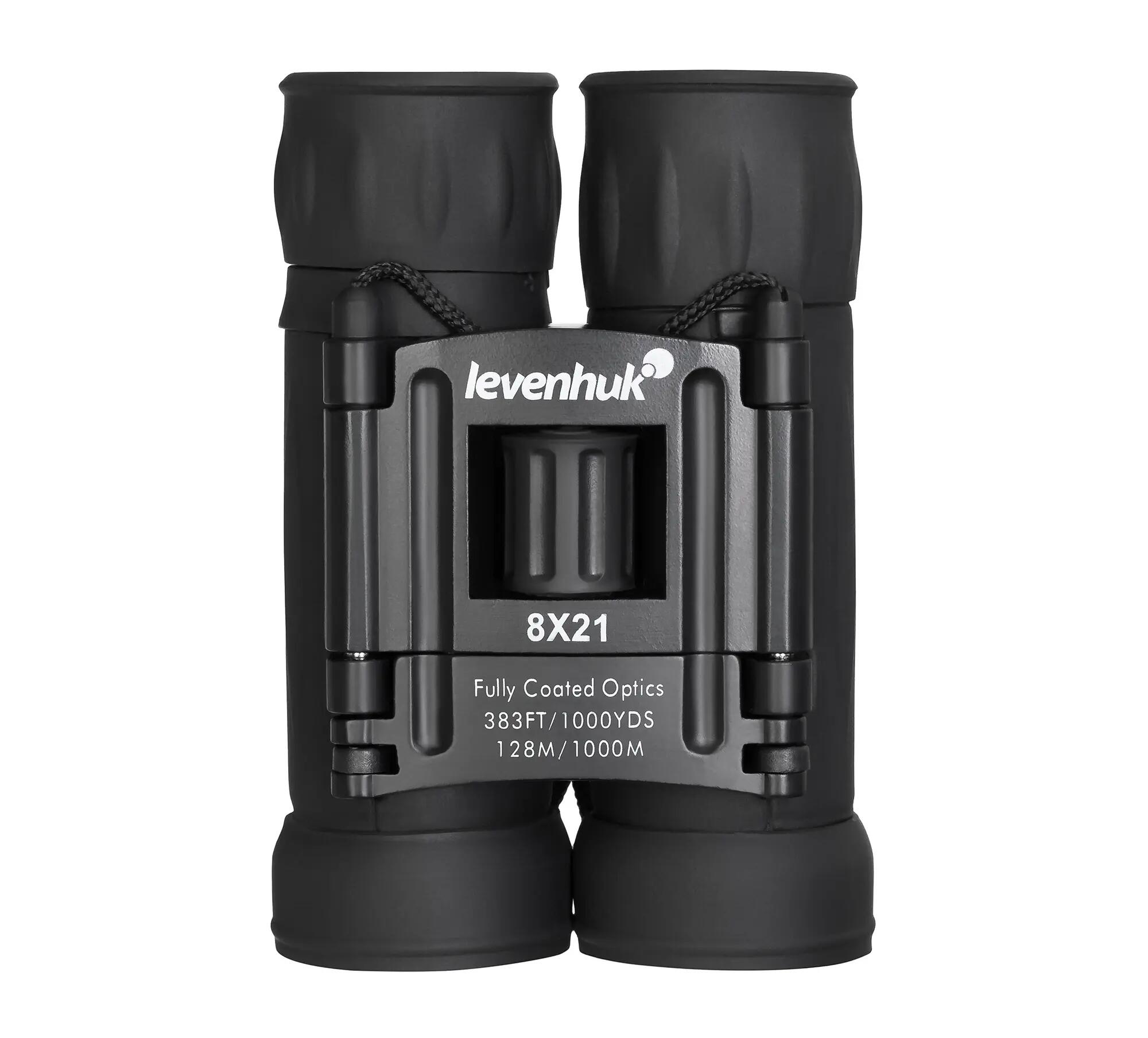 Binocolo - Birdwatching - Unisex - Compatto, Leggero - Atom 8x21 - Nero 5/12