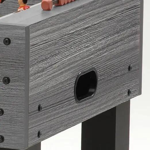 [Calciobalilla F-5] Biliardino in Rovere Grigio con Aste Uscenti 3/6