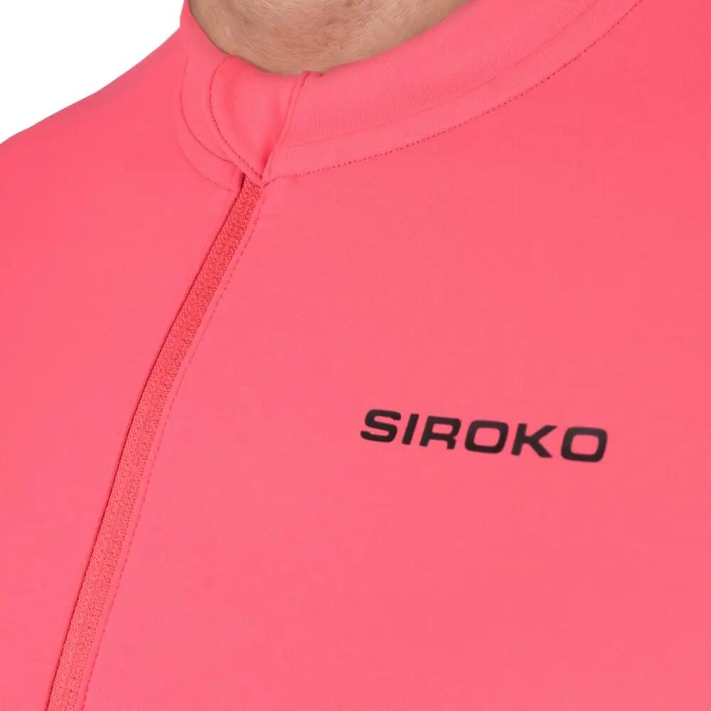 Maglia da ciclismo gravel mezza zip da uomo GM5 Terraquest Red Rosso 4/8