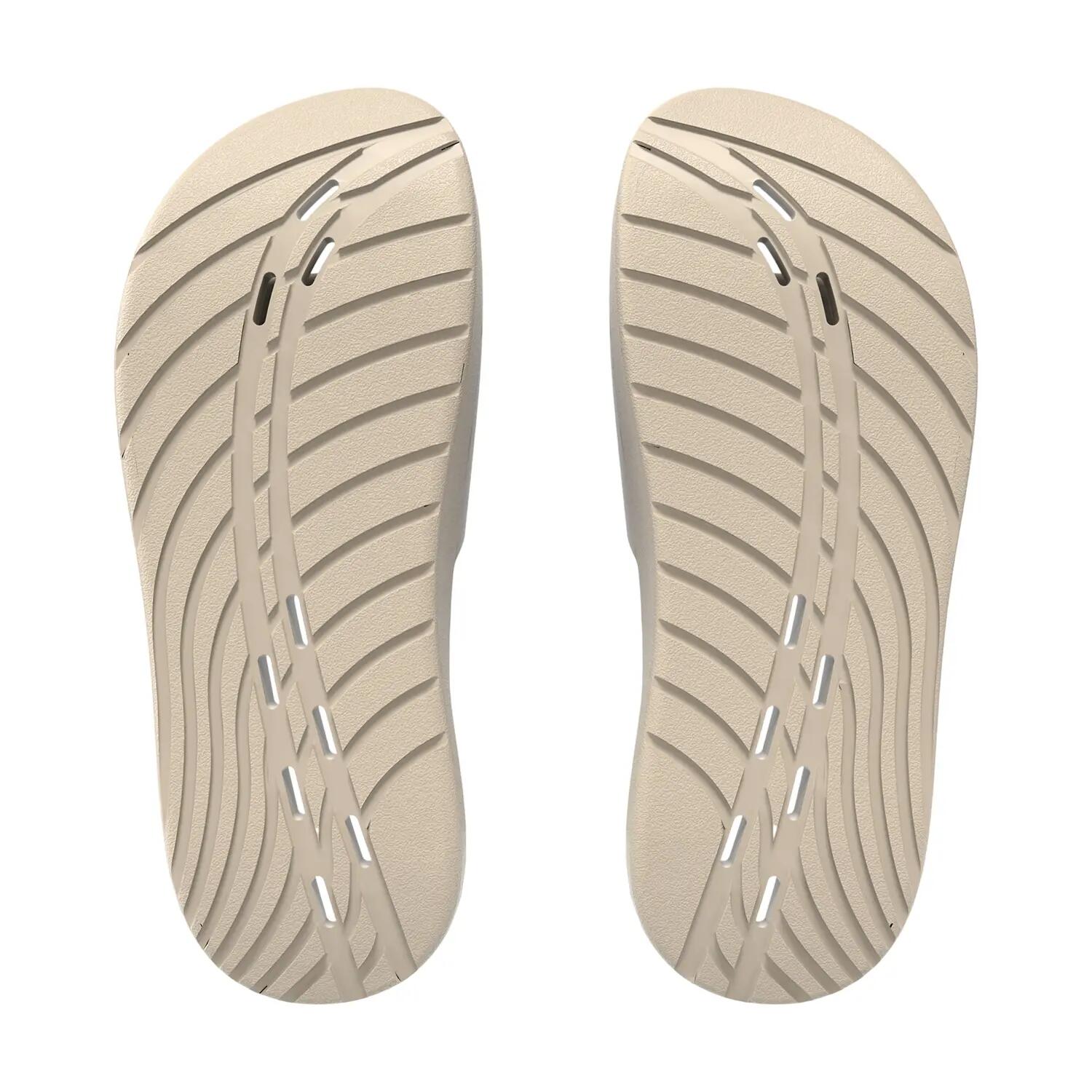 Chanclas Diseño Logotipo para Mujer Marrón 2/3