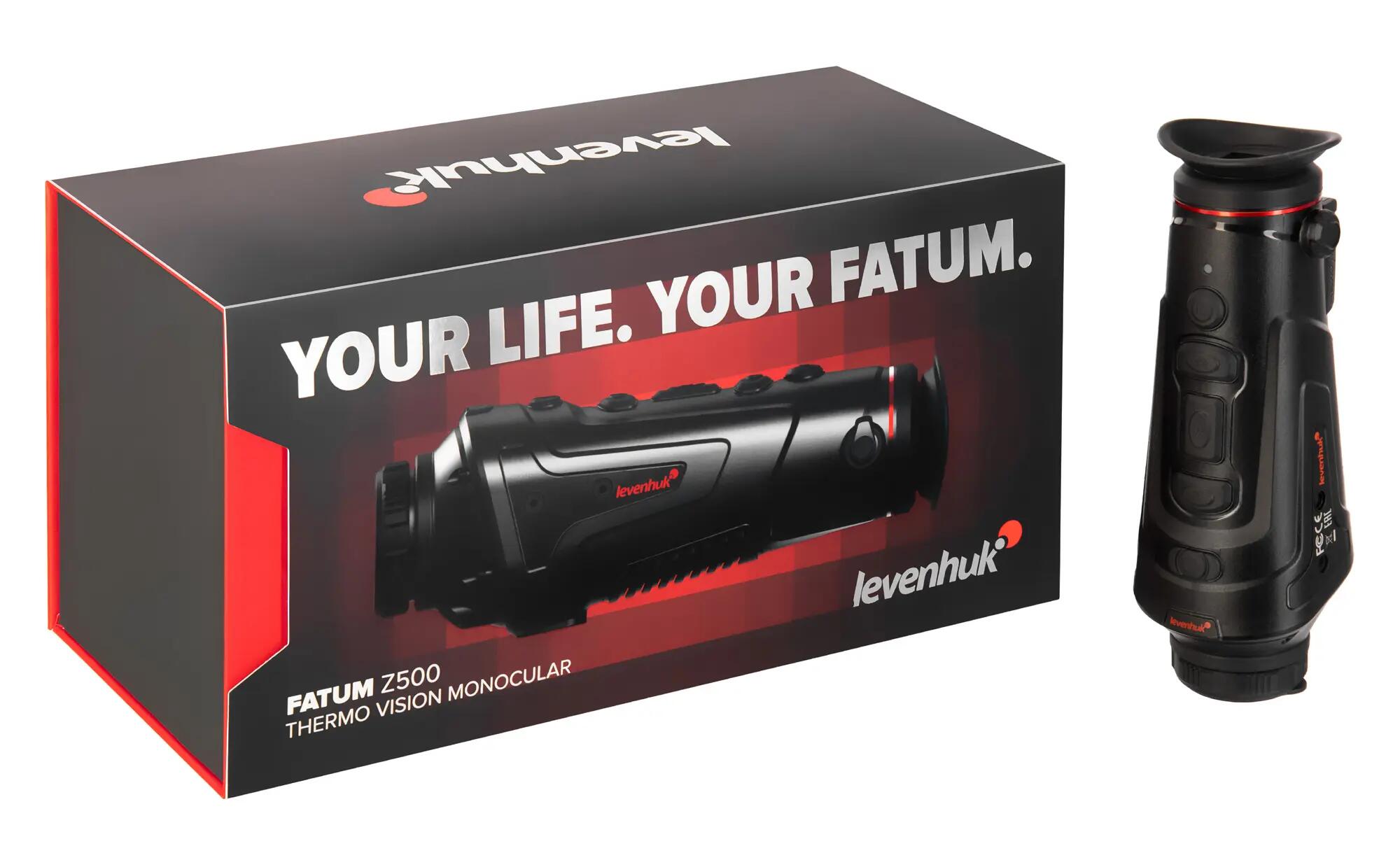 Monocular térmico para observación y seguridad - Levenhuk Fatum Z500 - negro 5/15