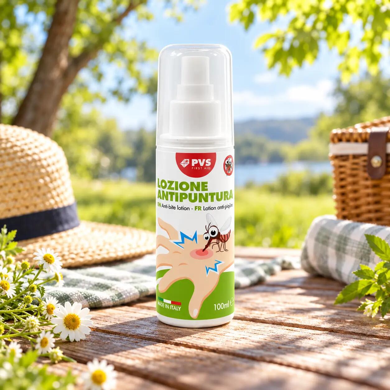 Spray Antizanzara 100 ml con Oli Essenziali per Trekking e Outdoor 3/4