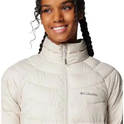 Jas Vrouw Columbia Powder Lite II Beige 4/7