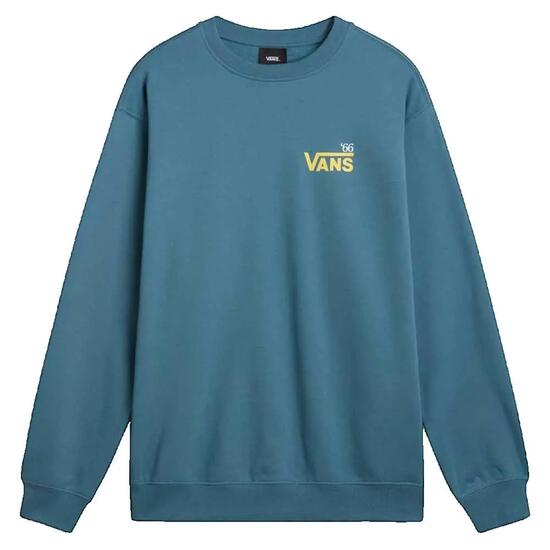Sudadera de Pulóver Vans Azul Corte Holgado