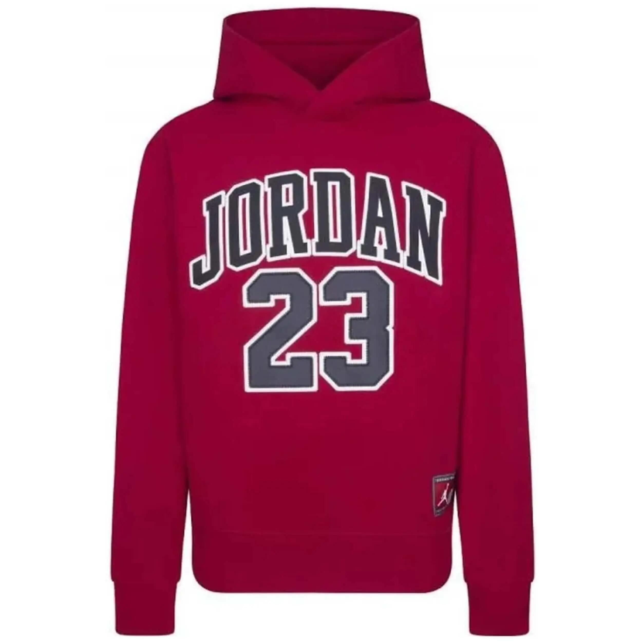 Felpa con cappuccio Jordan modello 95C479-R78 per ragazzi 2/5
