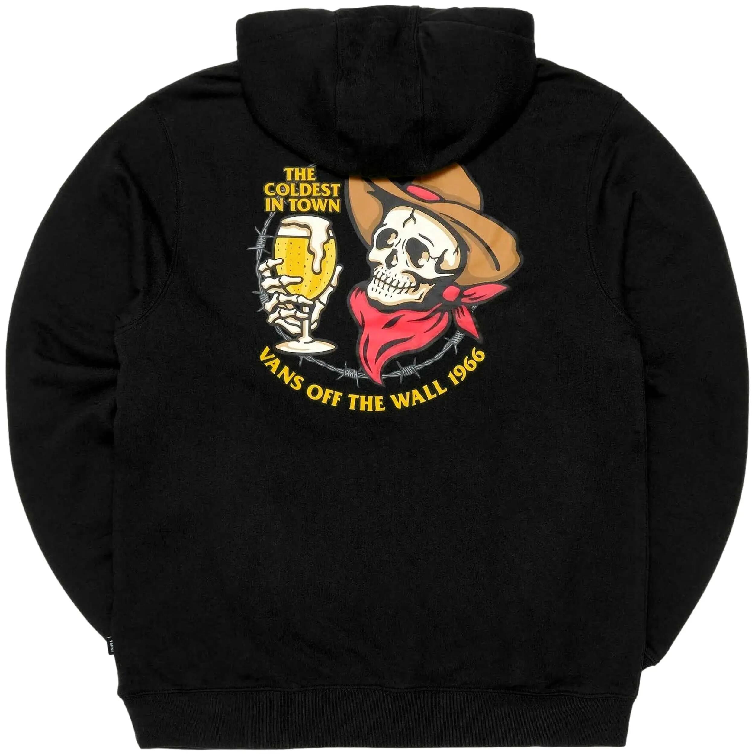 Sweat à capuche Vans modèle VN0008H7BLK1 pour homme 4/5