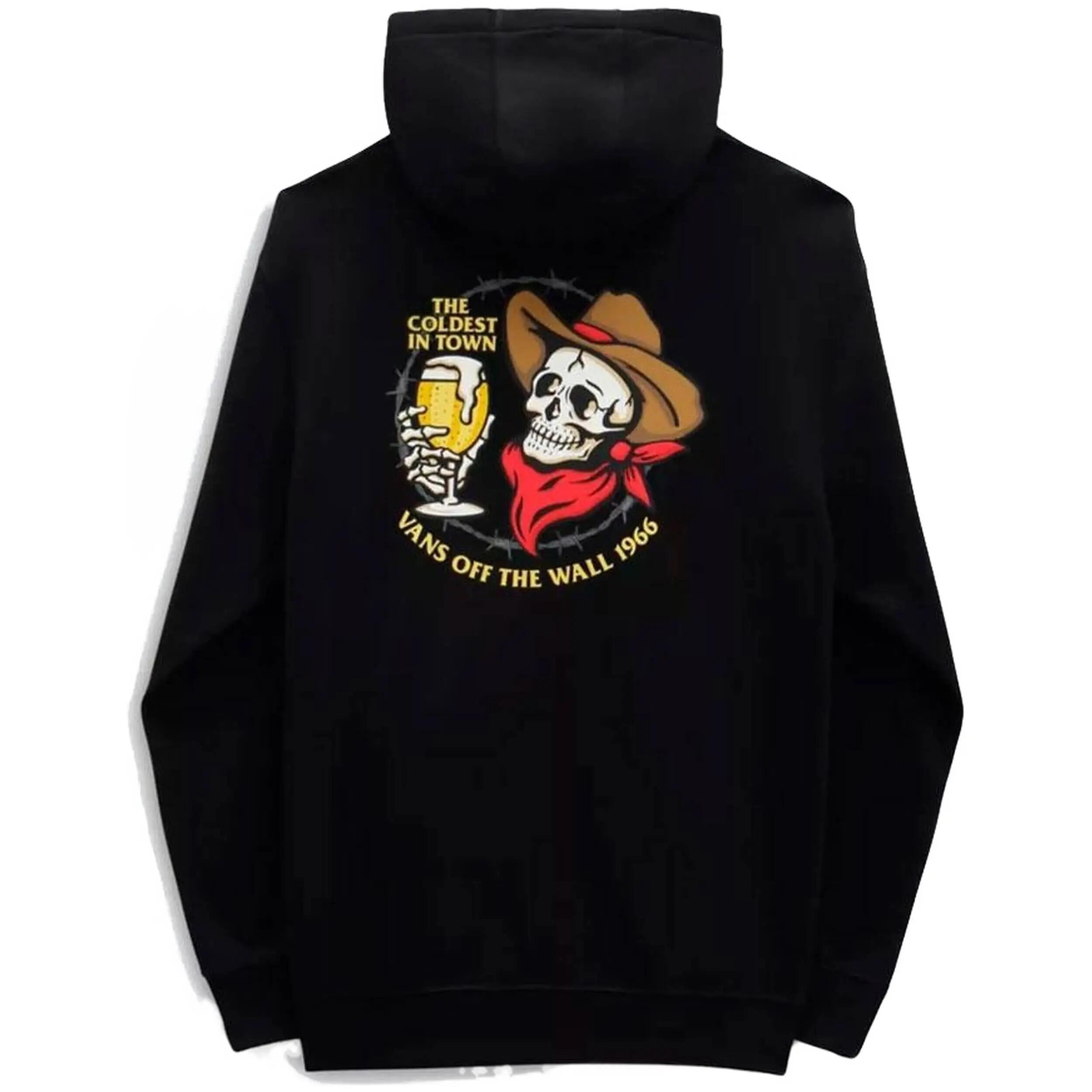Sweat à capuche Vans modèle VN0008H7BLK1 pour homme 2/5