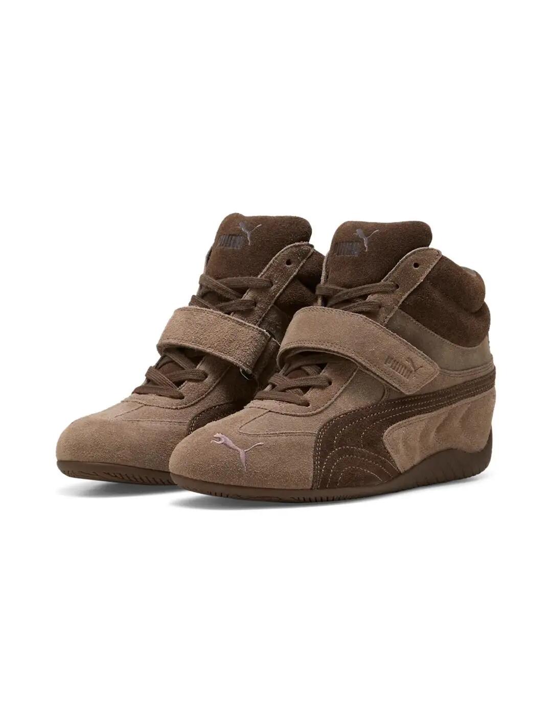 Speedcat Wedge Totally Taupe Chocolate 4/4
