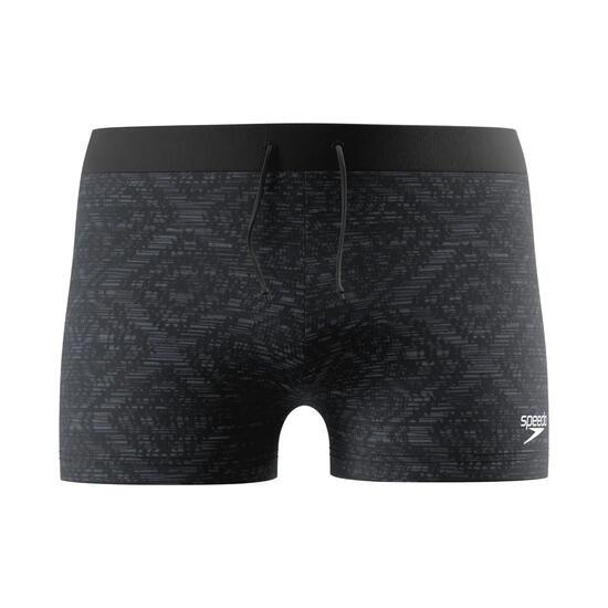 Bermudas Valmilton Diseño Estampado para Hombre Negro
