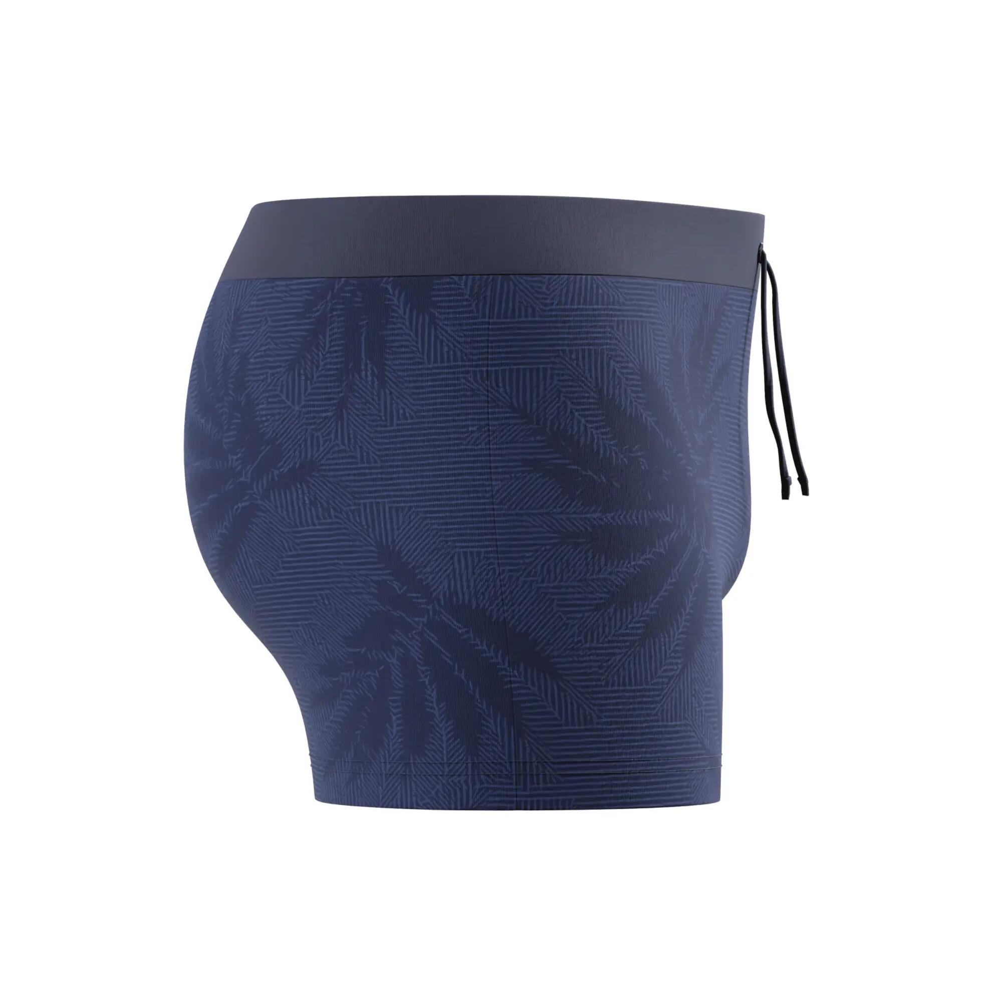 Short De Bain Avec Cordon À La Taille Motif/style Feuilles VALMILTON Homme (Bleu 6/7