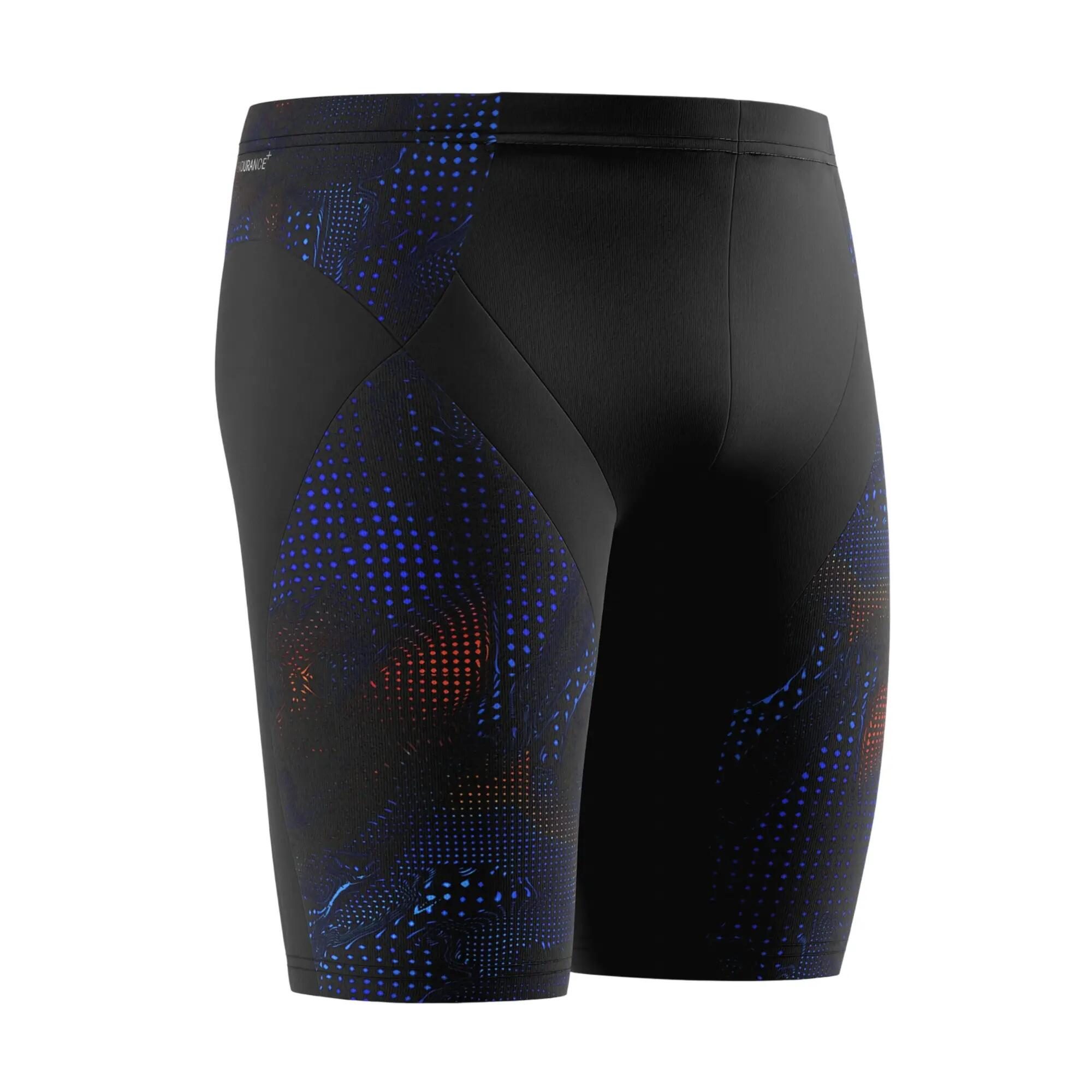 Pantaloncini Jammer Punteggiato Compressione Uomo Speedo Endurance+ Max Nero 4/7