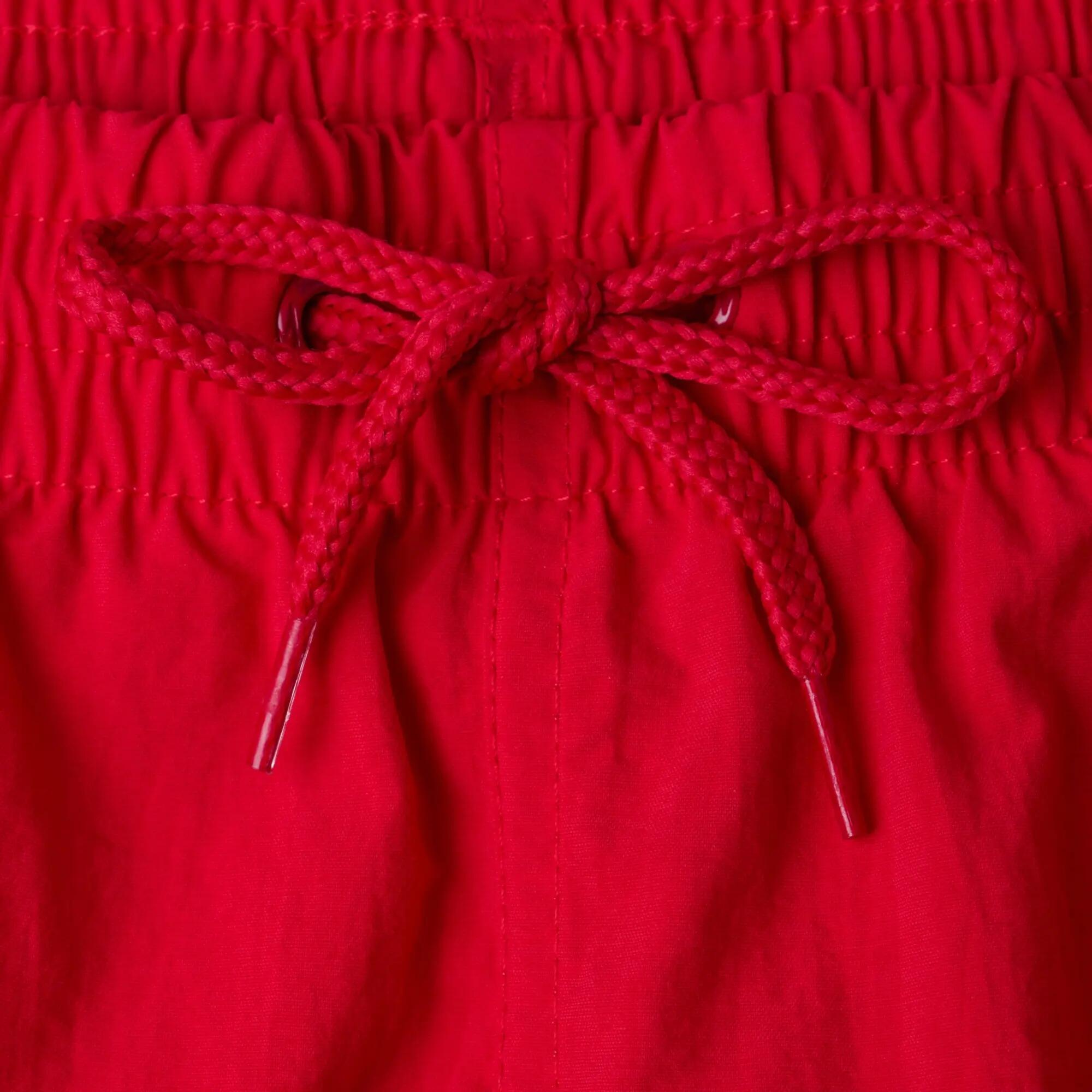 Essentiële zwemshorts voor heren in grote maten (Rood) 2/7