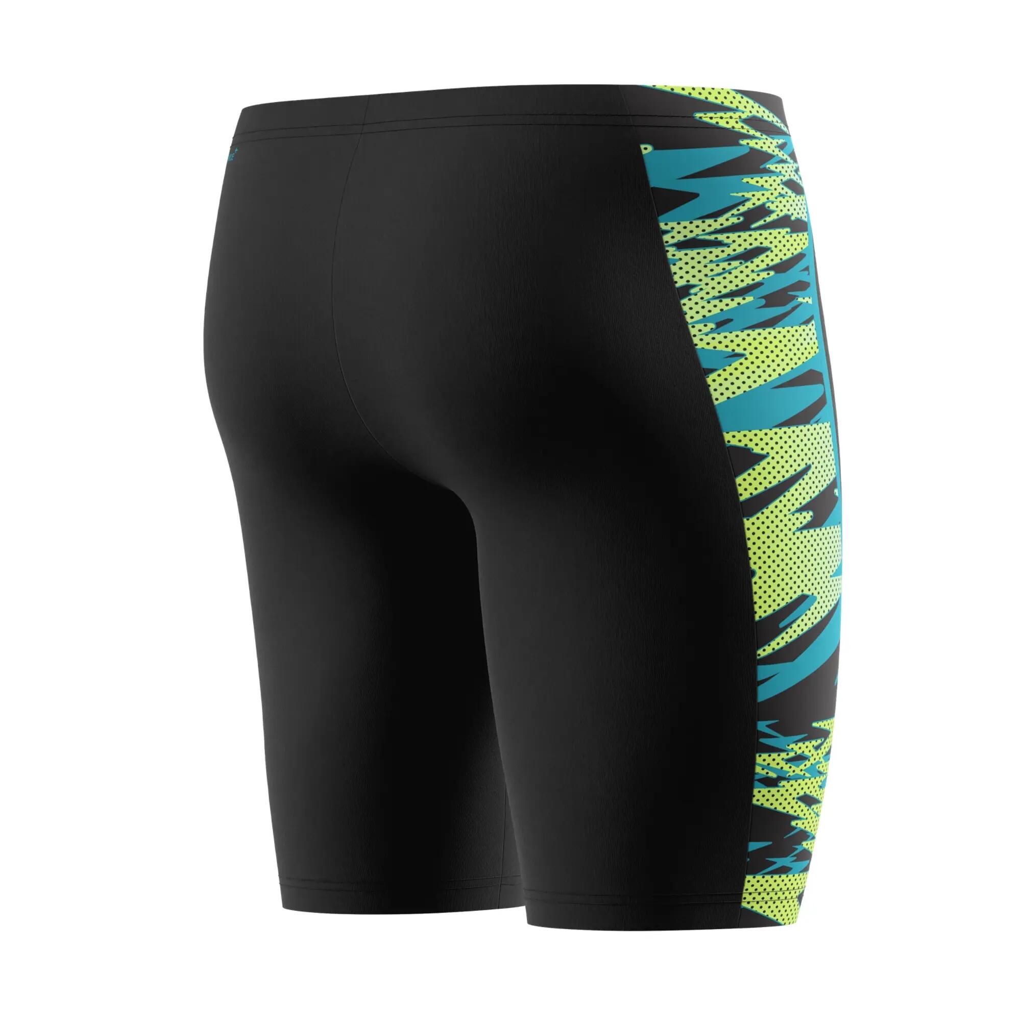 Speedo Zwemjammer Hyperboom Splice Antraciet/HyperTeal 4/6