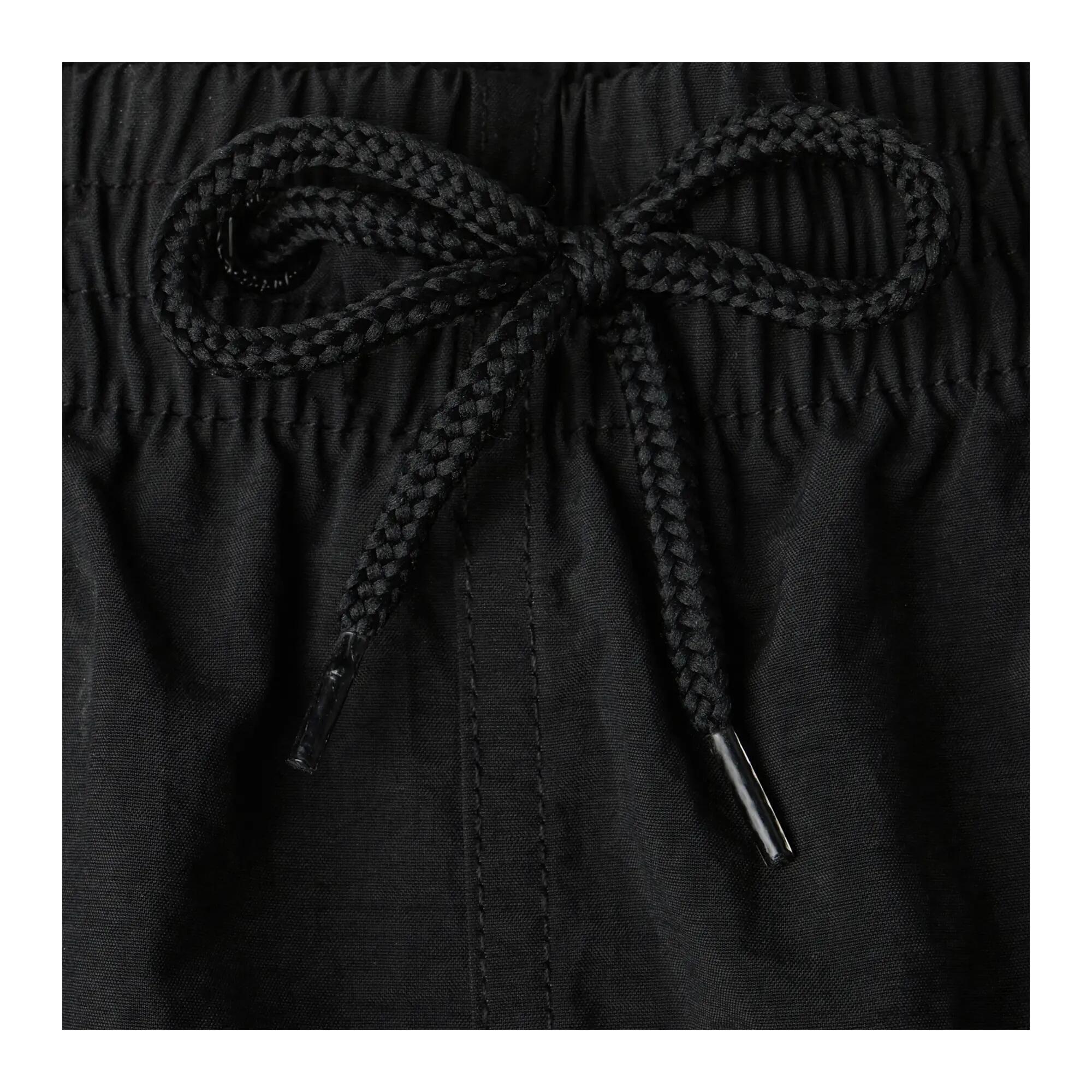 Short De Bain Uni À Taille Élastiquée Grande Taille ESSENTIAL Homme (Noir) 2/7