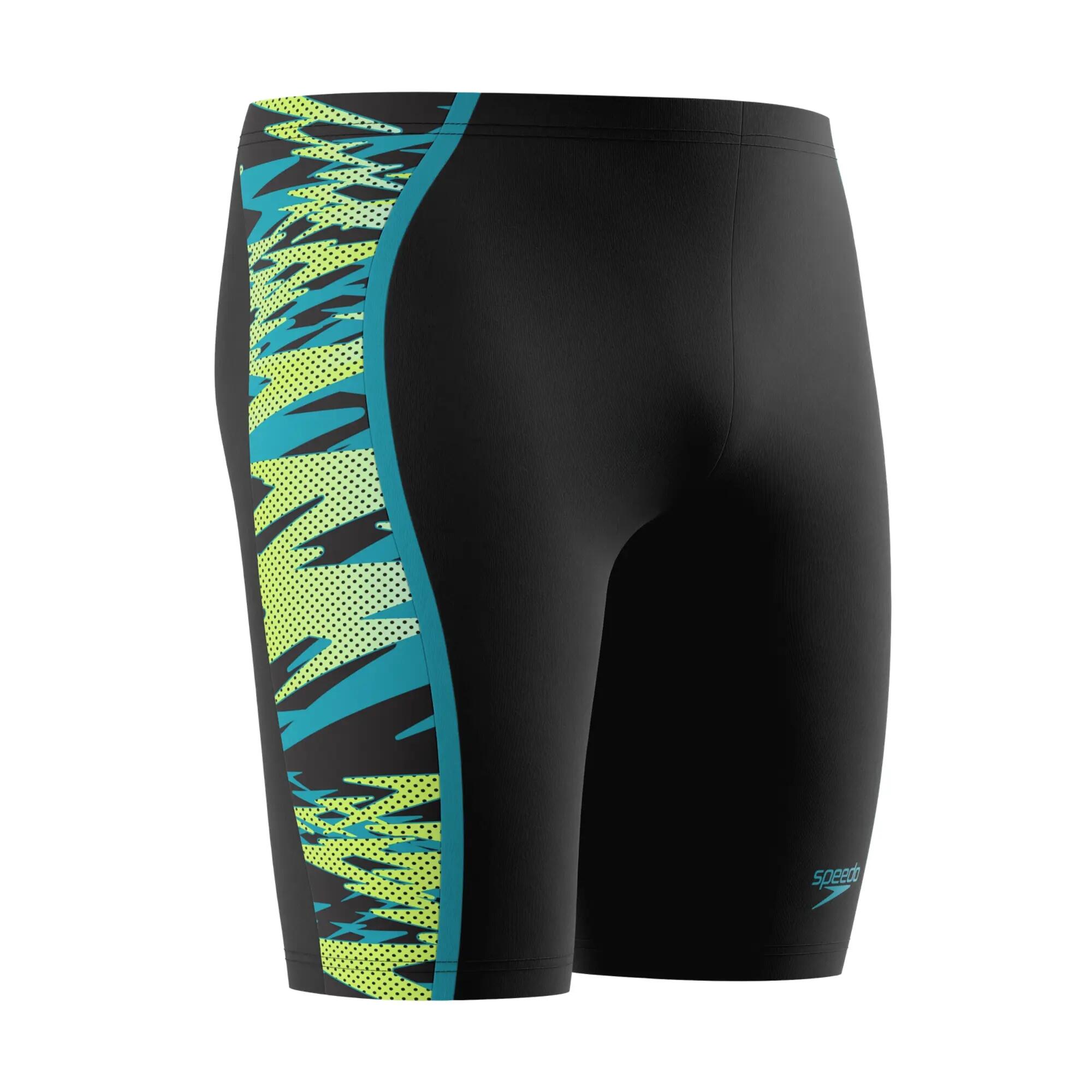 Speedo Zwemjammer Hyperboom Splice Antraciet/HyperTeal 3/6