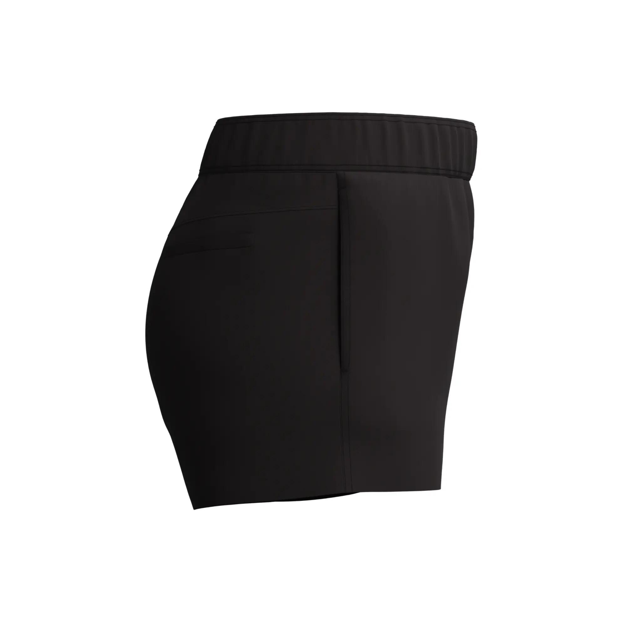 Womens/Ladies Essential Swim Shorts (Black) 3/6