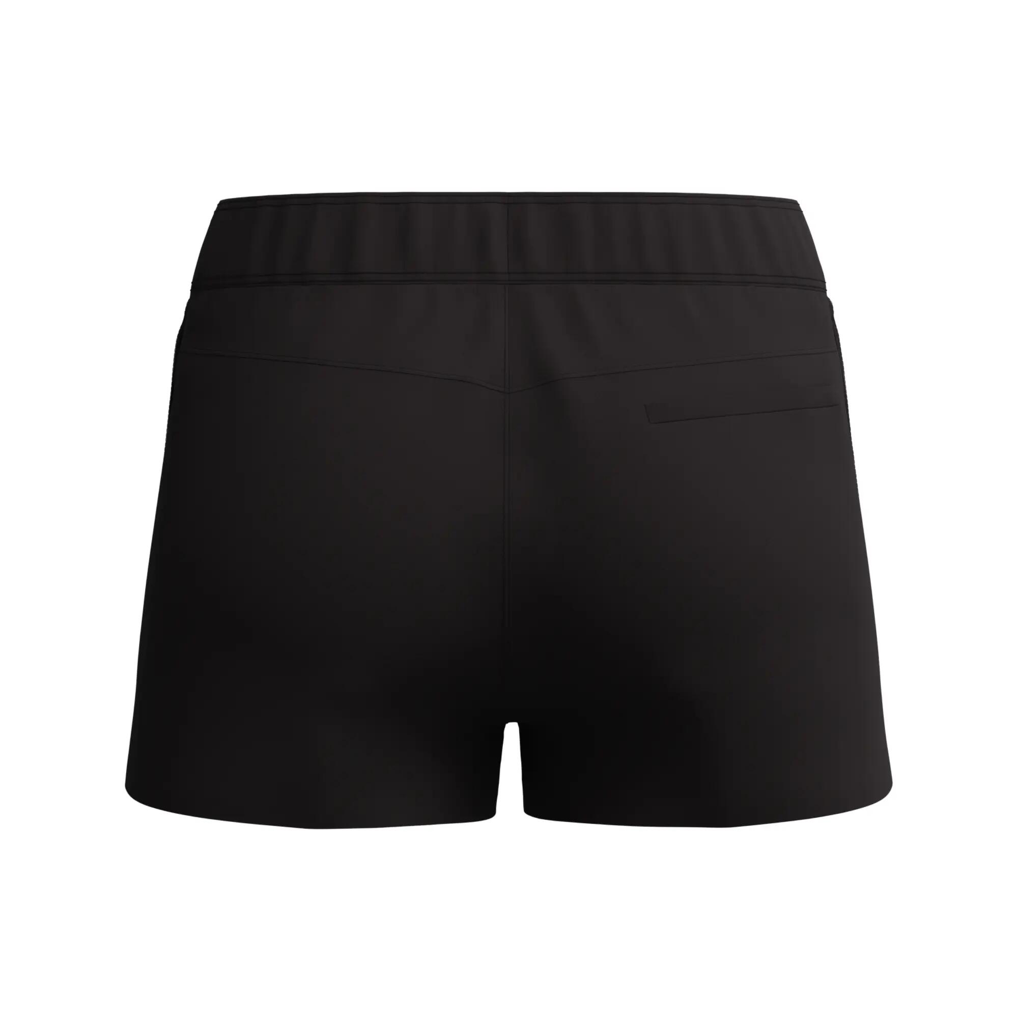 Womens/Ladies Essential Swim Shorts (Black) 2/6