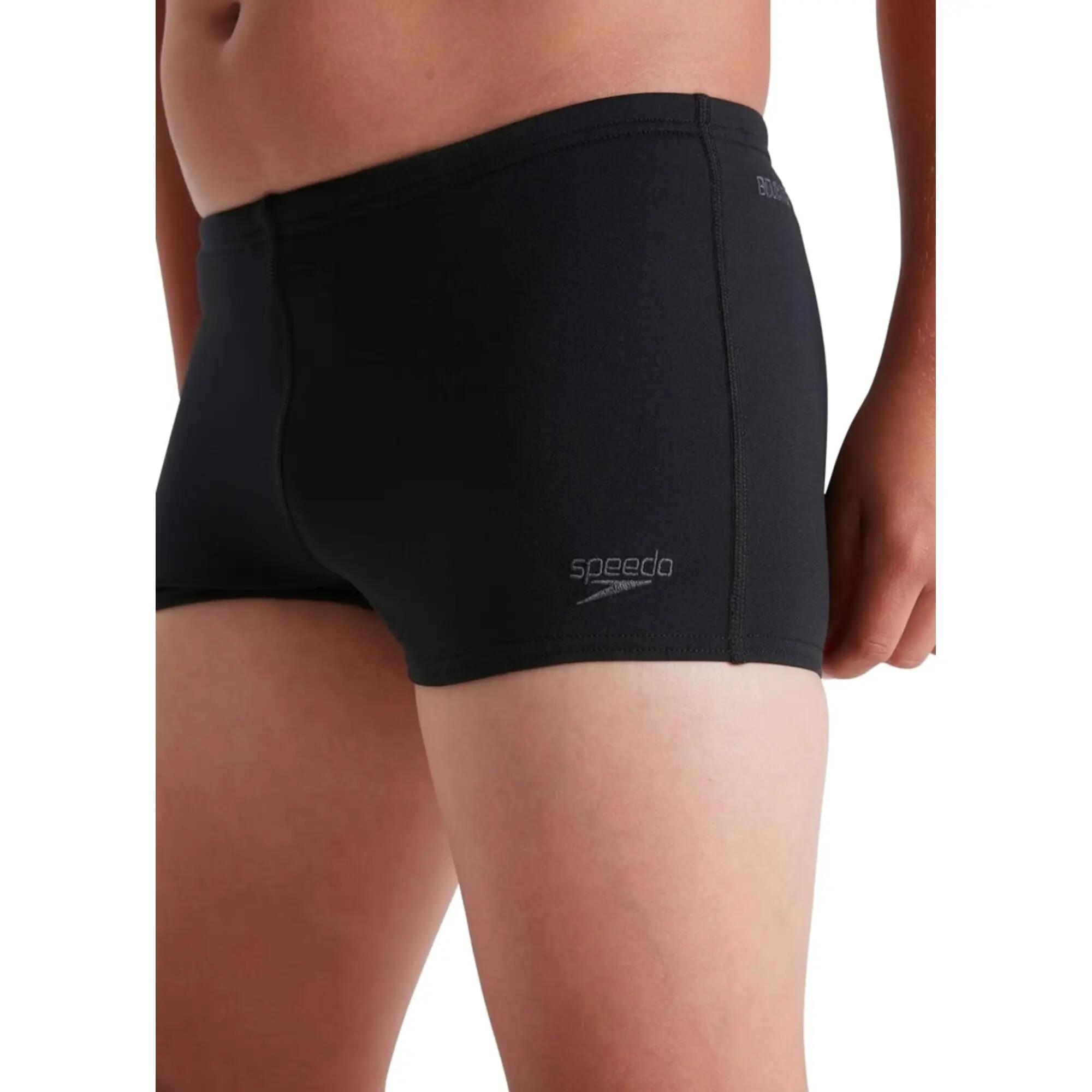 Short De Bain Garçon (Noir) 3/4