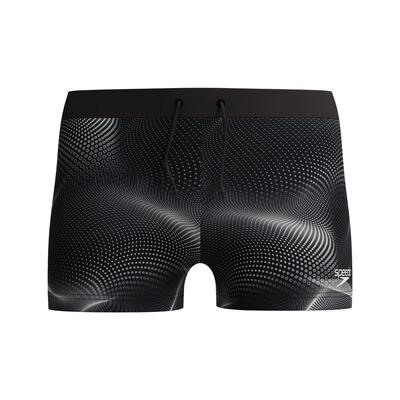 Speedo valmilton allover zwempak grijs heren