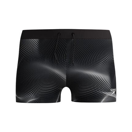 Short De Bain Motif/style À Pois VALMILTON Homme (Noir / Gris À Pois)