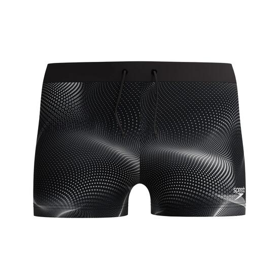 Short De Bain Motif/style À Pois VALMILTON Homme (Noir / Gris À Pois)
