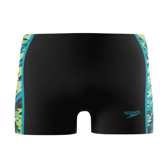 Short De Bain Motif/style Panneau HYPERBOOM SPLICE Homme (Noir / Vert)