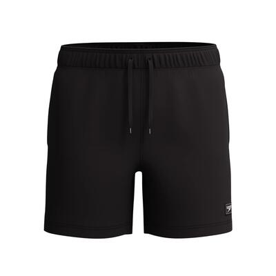 Klassieke zwemshort voor heren met volleylogo (zwart)