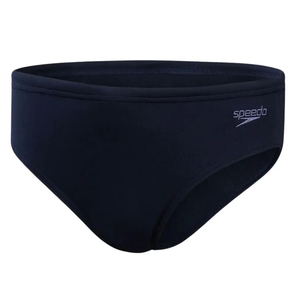 Slip De Bain Motif/style Logo Garçon (Bleu Marine) 2/6