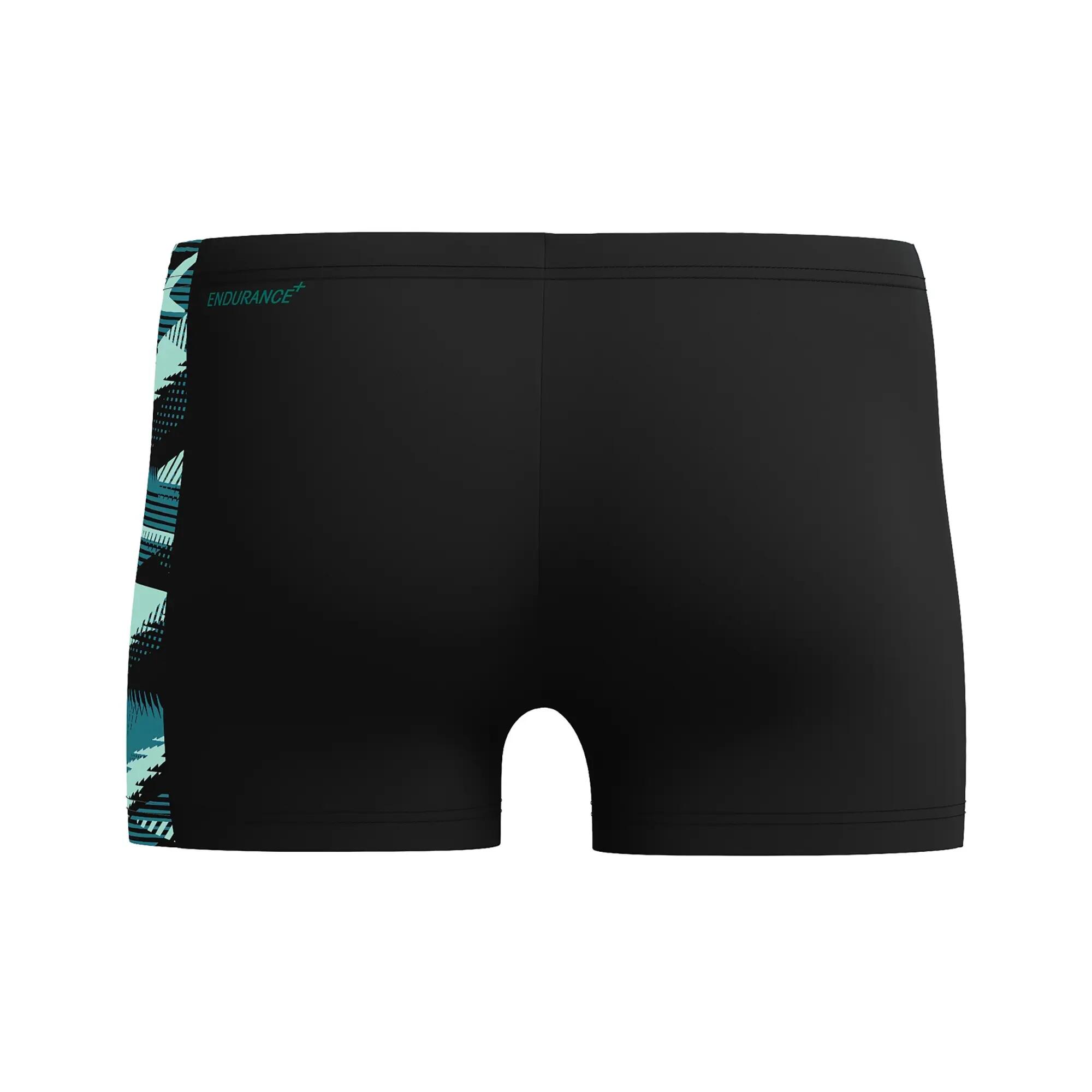 Short De Bain Motif/style Panneau HYPERBOOM Homme (Noir / Vert) 2/7