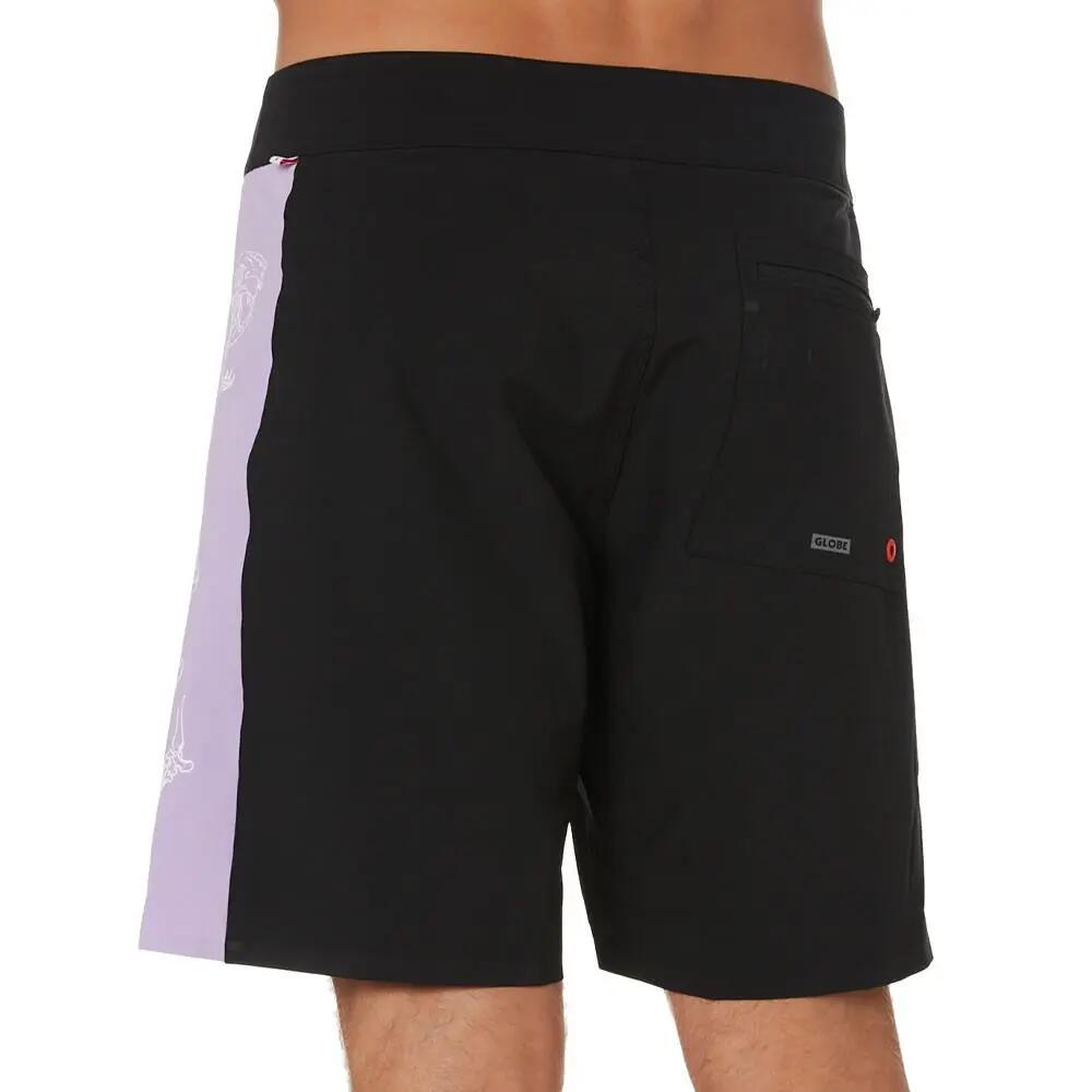 Short de bain Noir/Violet Homme Globe Dion Agius 3/3